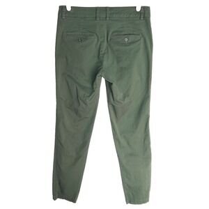 Vince Straight Olive Green Dress Pants Womens 4 Chino Trousers Slacks 30x28 $268